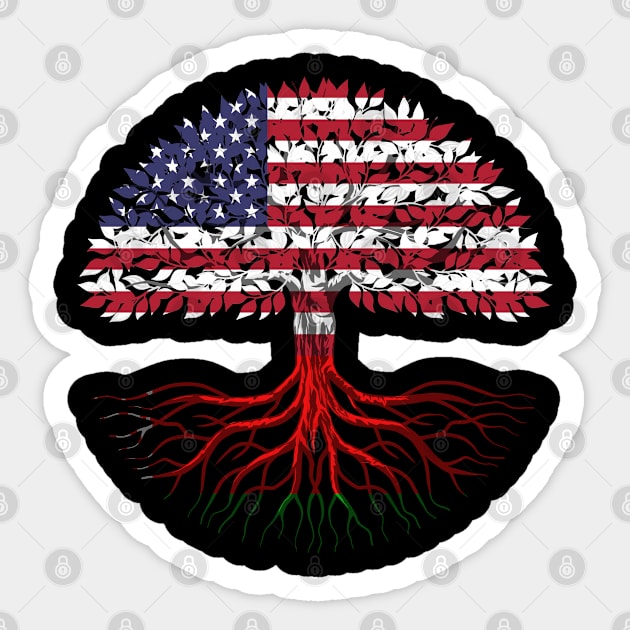 Belarusian American citizenship gift Sticker by SerenityByAlex